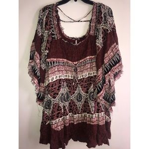 Free People Pattern Play Dress